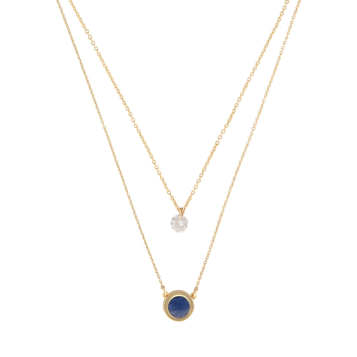 COLLAR DKNY COLOR DORADO FORMA CIRCULAR 04N00318
