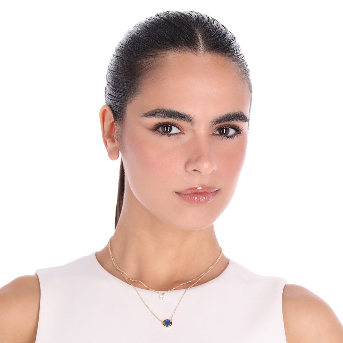 COLLAR DKNY COLOR DORADO FORMA CIRCULAR 04N00318