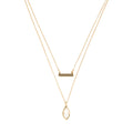 COLLAR DKNY COLOR DORADO FORMA GOTA 04N00320
