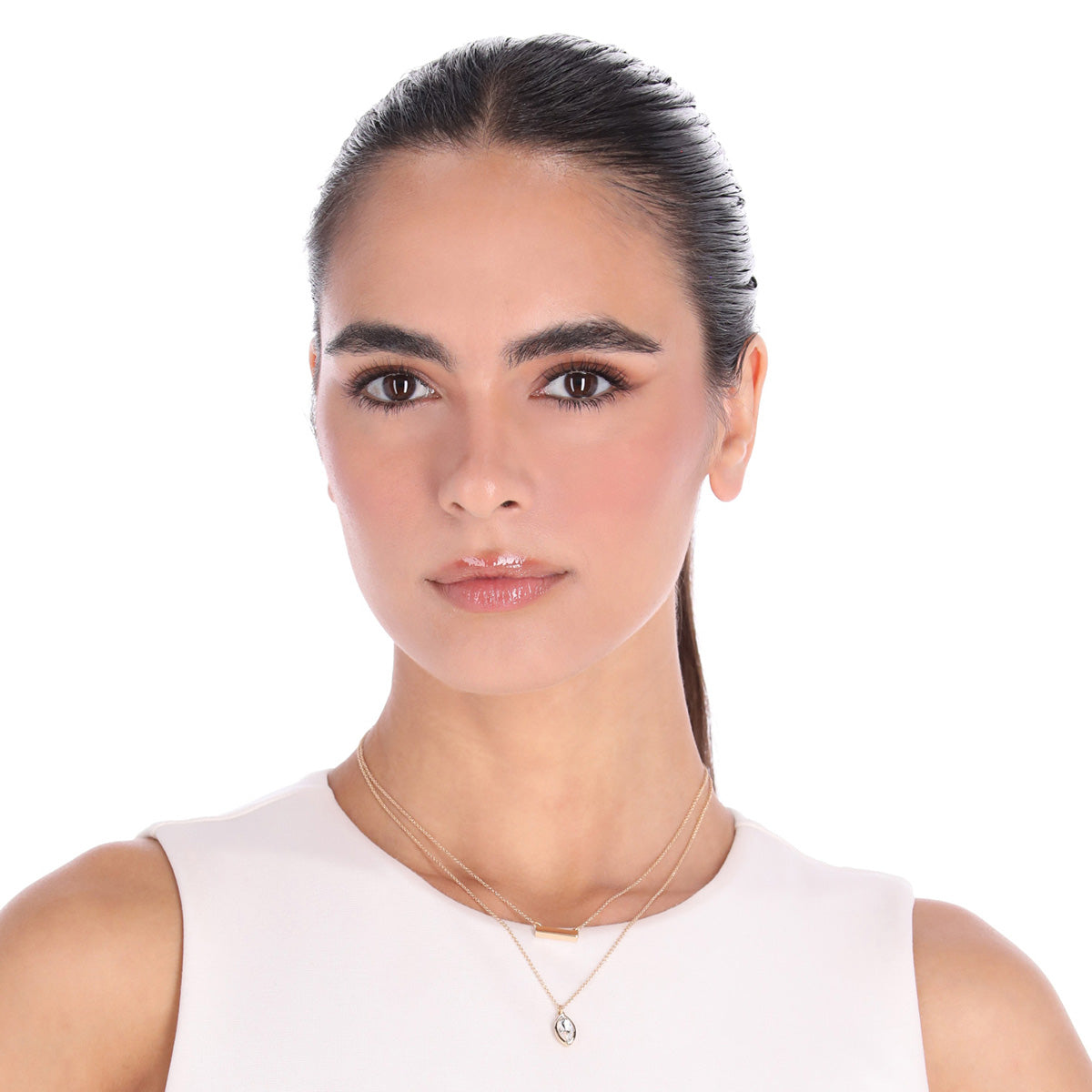 COLLAR DKNY COLOR DORADO FORMA GOTA 04N00320
