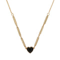 COLLAR DKNY COLOR DORADO FORMA CORAZON 04N00328