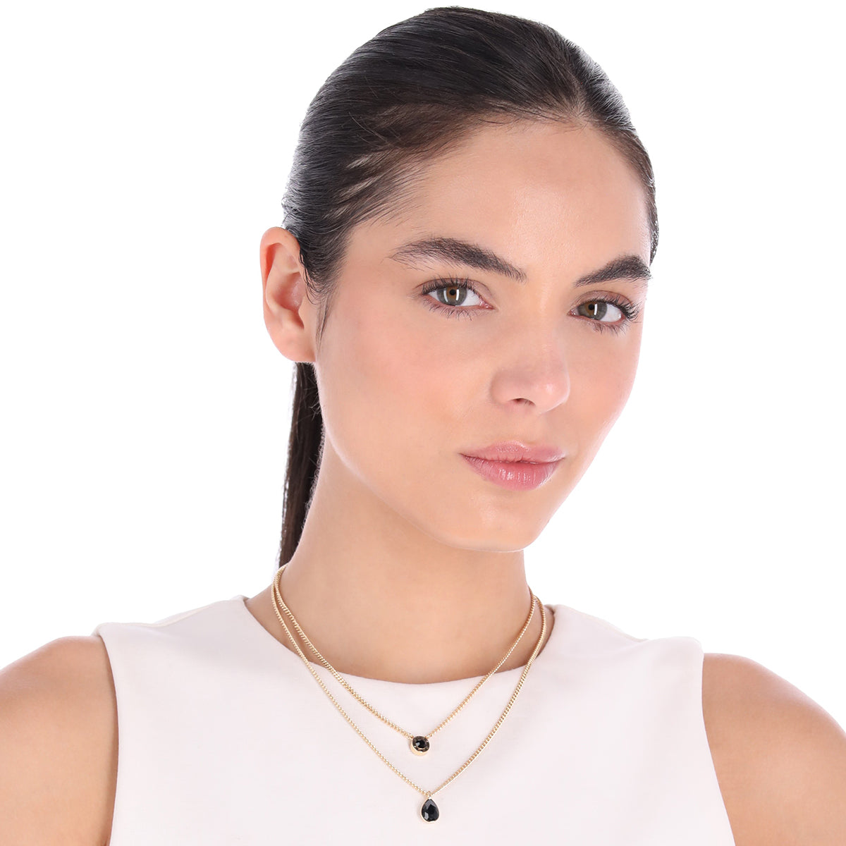 COLLAR DKNY COLOR DORADO FORMA GOTA 04N00336