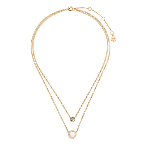 COLLAR DKNY COLOR DORADO FORMA CIRCULAR 04N00345
