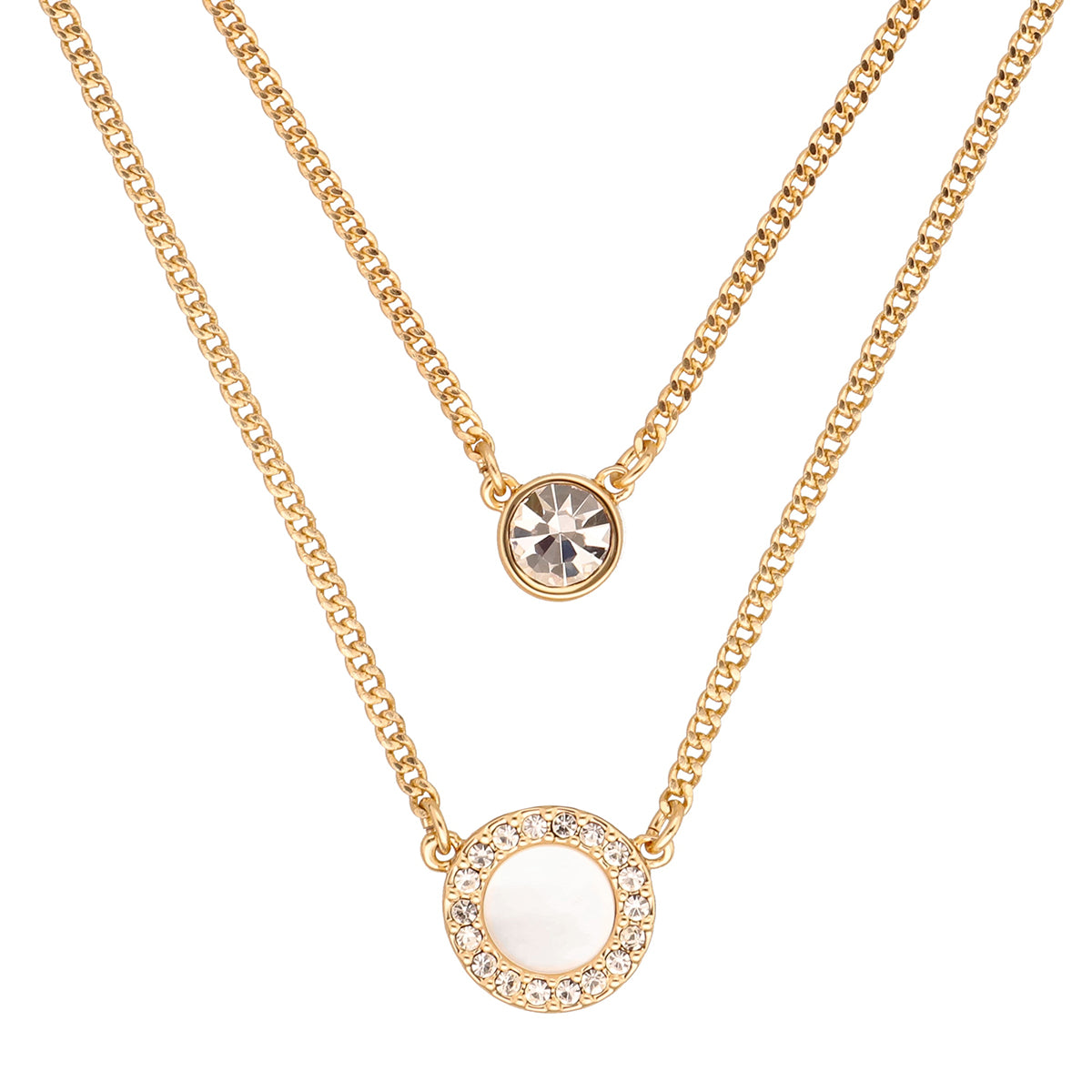 COLLAR DKNY COLOR DORADO FORMA CIRCULAR 04N00345