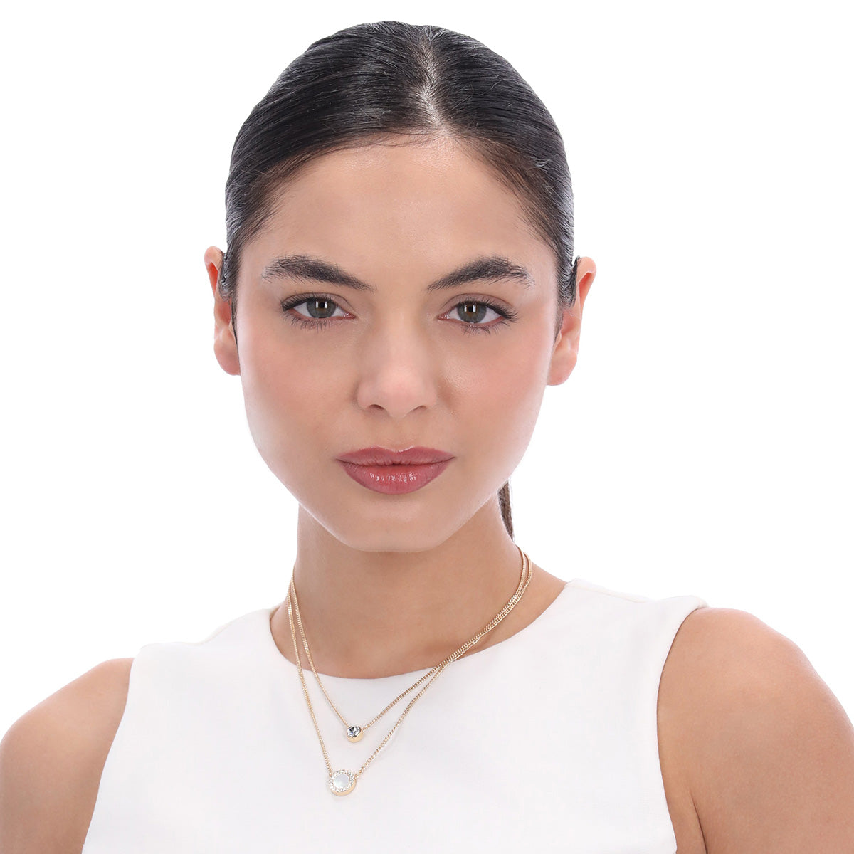 COLLAR DKNY COLOR DORADO FORMA CIRCULAR 04N00345