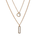 COLLAR DKNY COLOR DORADO FORMA IRREGULAR 04N00347