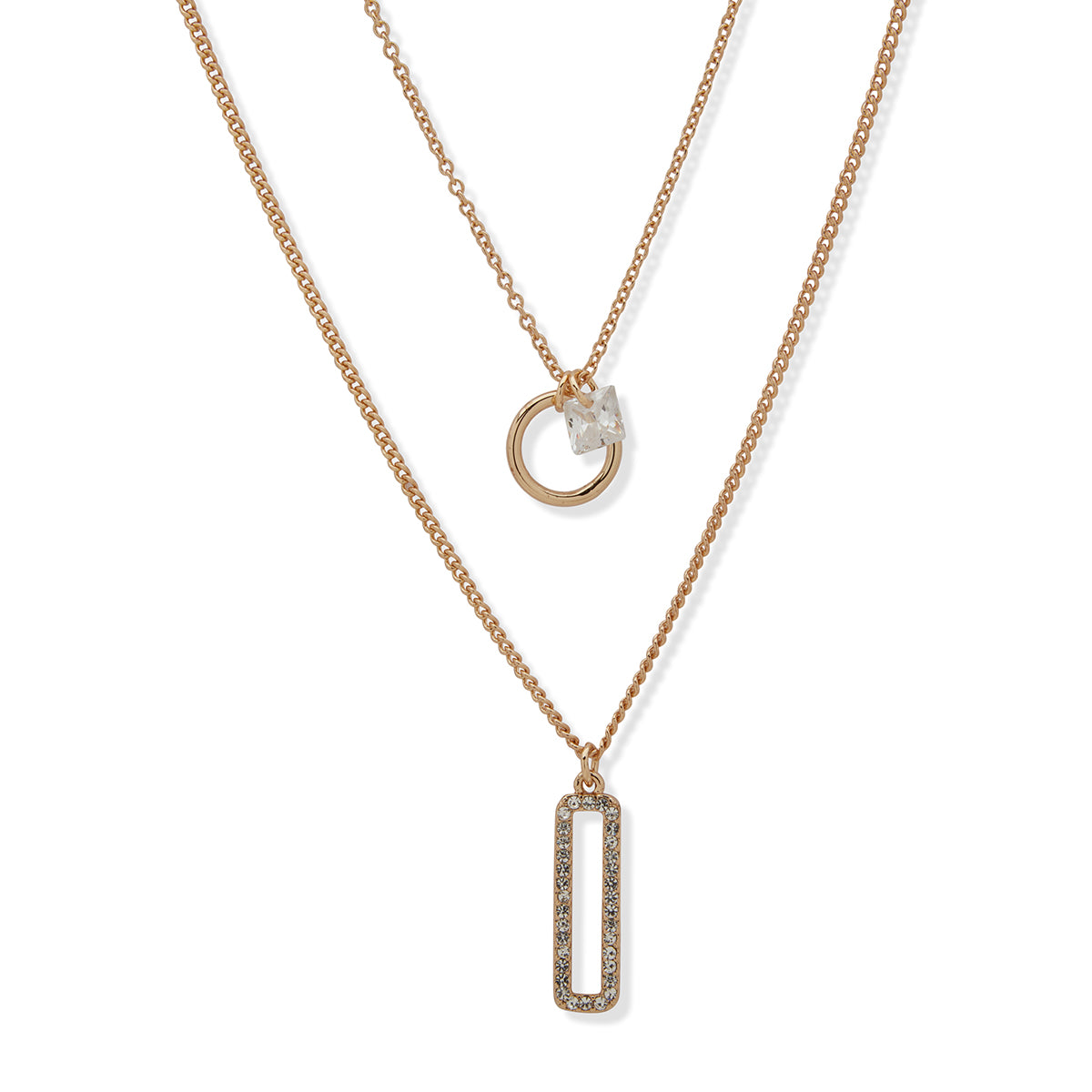 COLLAR DKNY COLOR DORADO FORMA IRREGULAR 04N00347