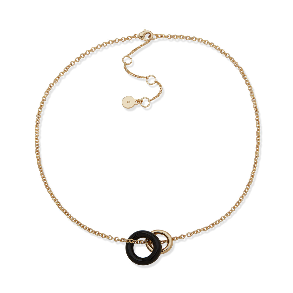 COLLAR DKNY COLOR DORADO FORMA CIRCULAR 04N00351