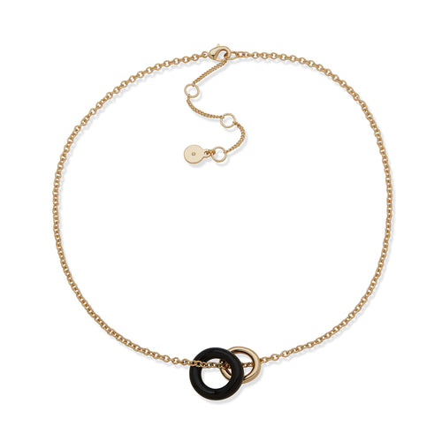 COLLAR DKNY COLOR DORADO FORMA CIRCULAR 04N00351