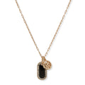 COLLAR DKNY COLOR DORADO FORMA IRREGULAR 04N00354