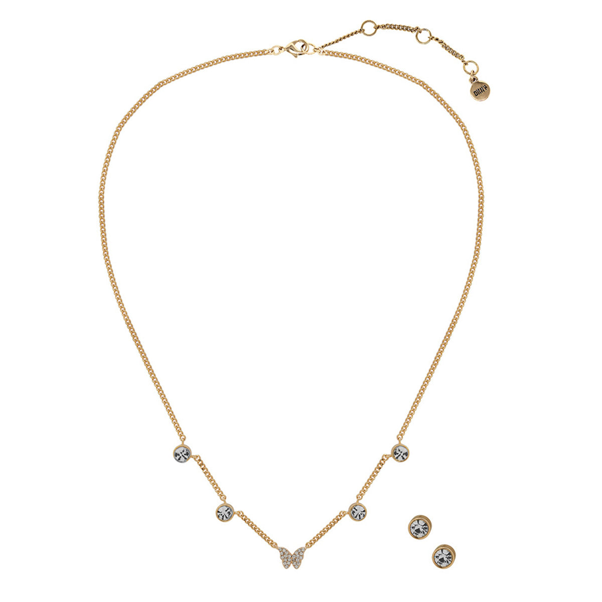 BOXSETCOLLAR DKNY COLOR DORADO FORMA MARIPOSA 04S00056_N