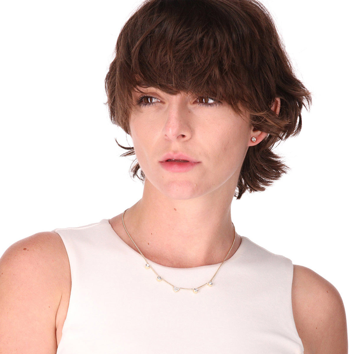 BOXSETCOLLAR DKNY COLOR DORADO FORMA CORAZÃ“N 04S00057_N
