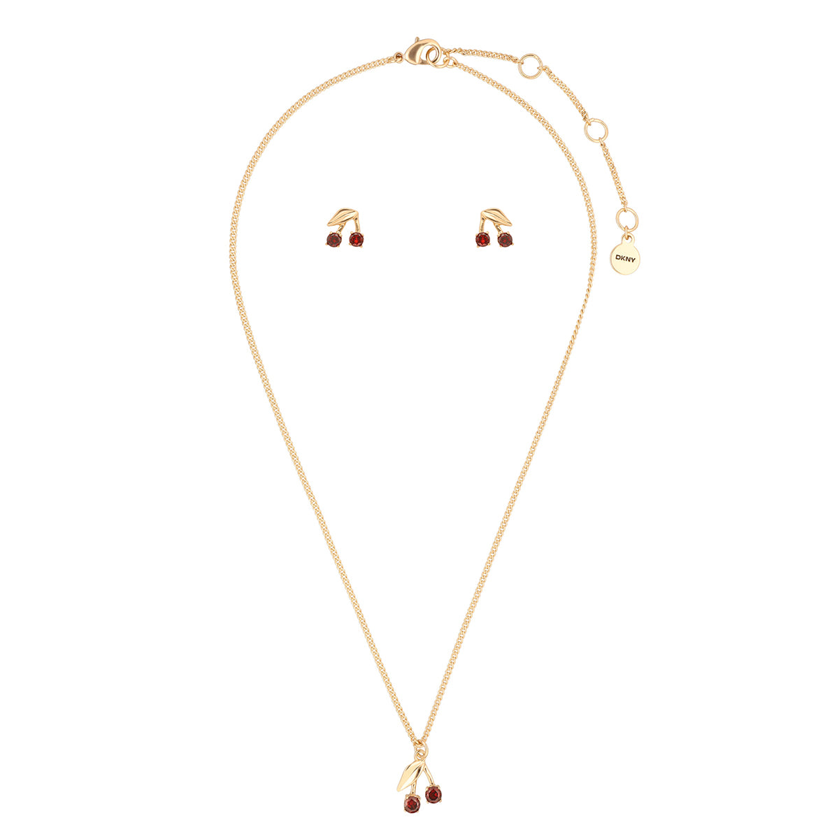 BOXSETCOLLAR DKNY COLOR DORADO FORMA CEREZA 04S00075_N