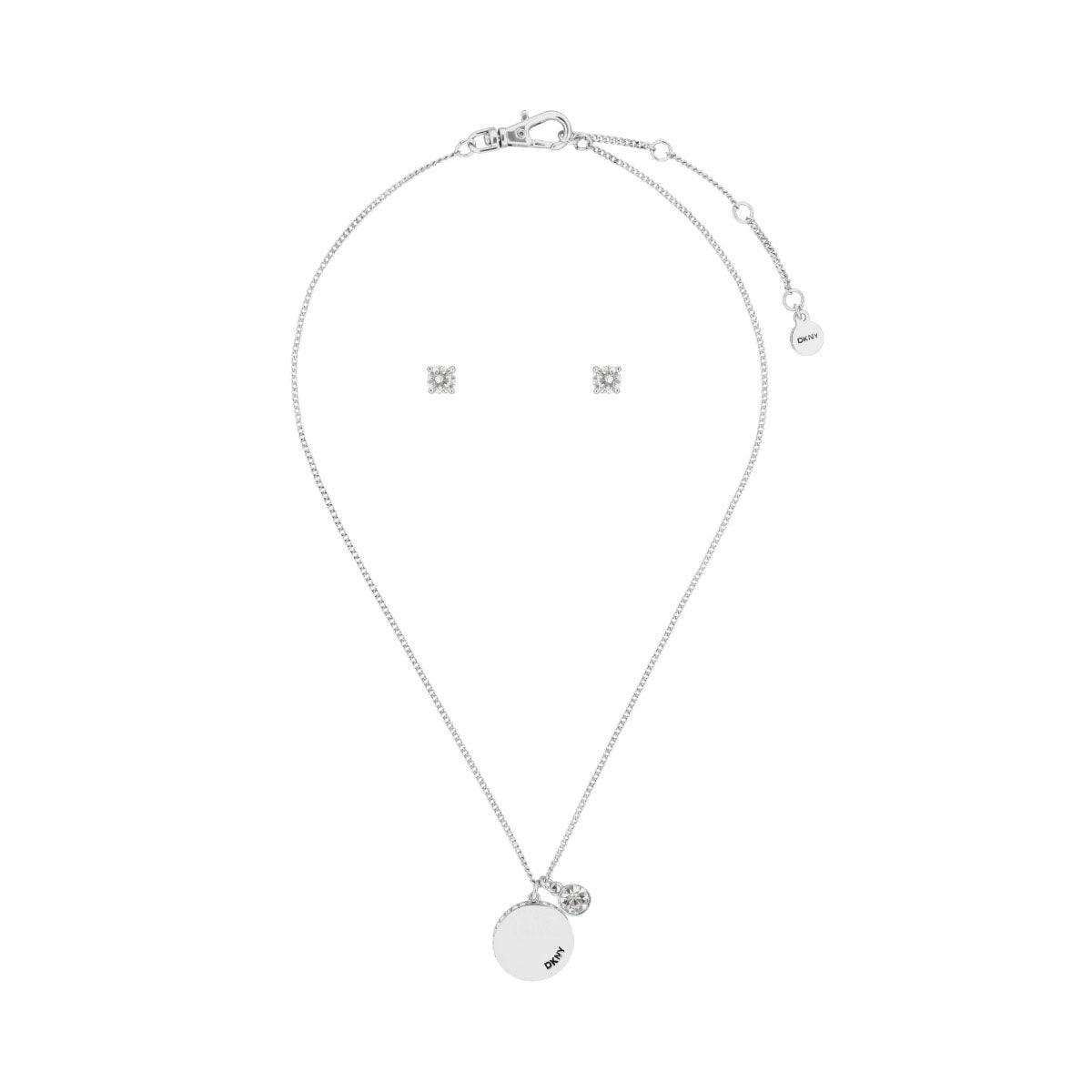 SET DKNY BOXSETCOLLAR PLATA
