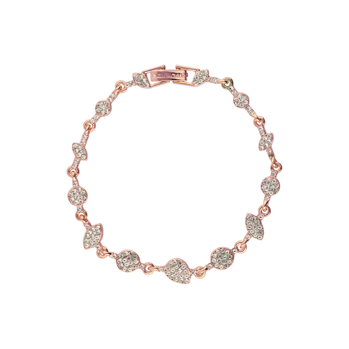 PULSERA GIVENCHY SHEER SILHOUETTE ORO ROSA