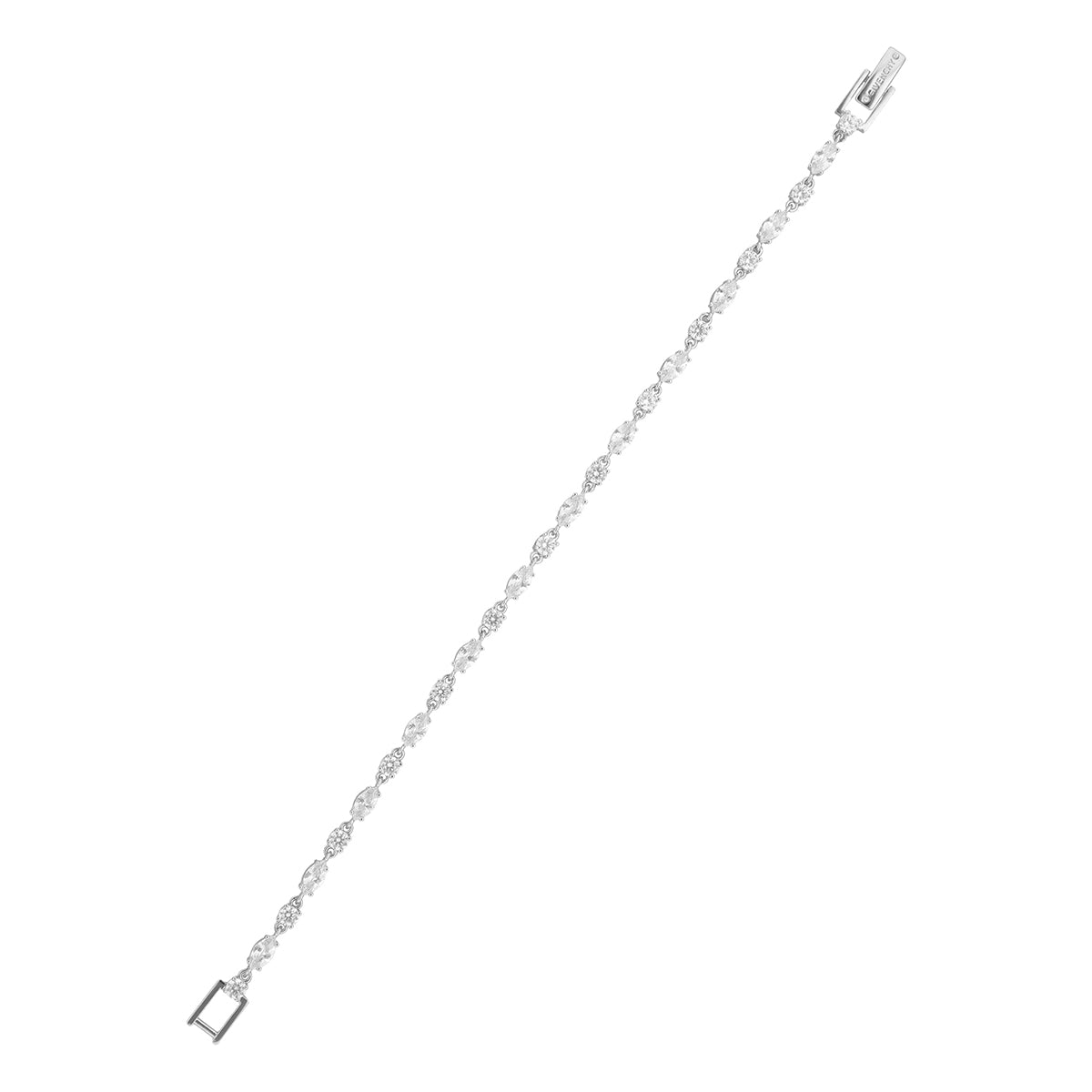 PULSERA GIVENCHY COLOR PLATEADO FORMA CUADRADO 07B00279