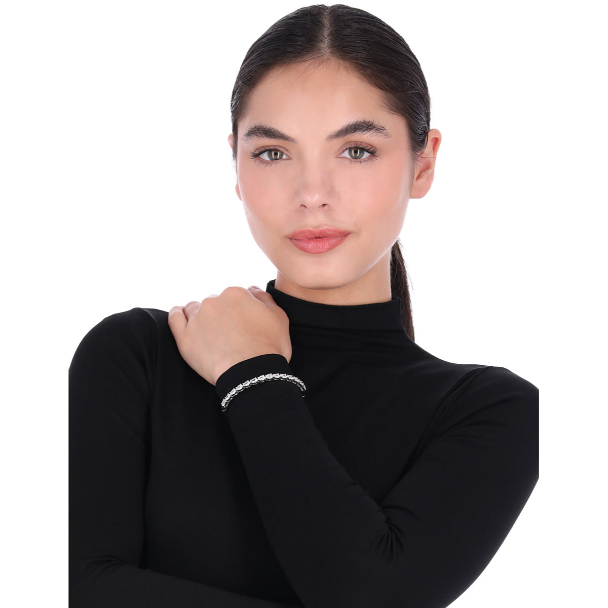 PULSERA GIVENCHY CRYSTAL COUTURE PLATEDADO