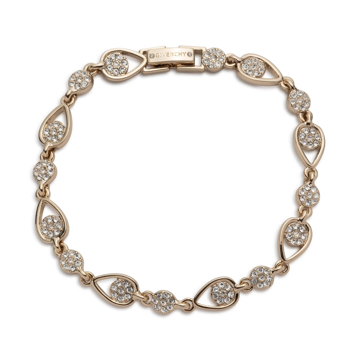 PULSERA GIVENCHY DRIPPING IN PAVE DORADO