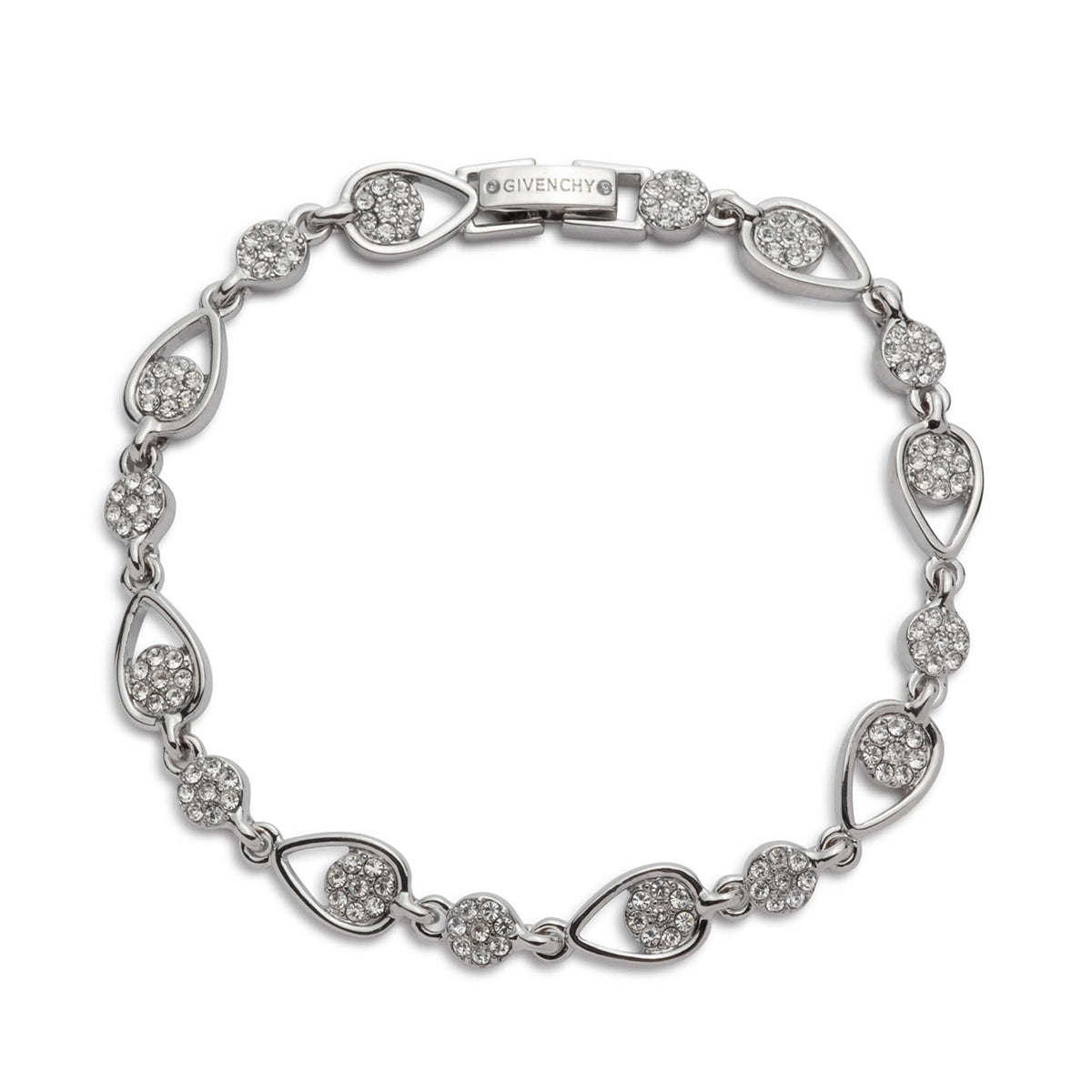 PULSERA GIVENCHY DRIPPING IN PAVE PLATEDADO