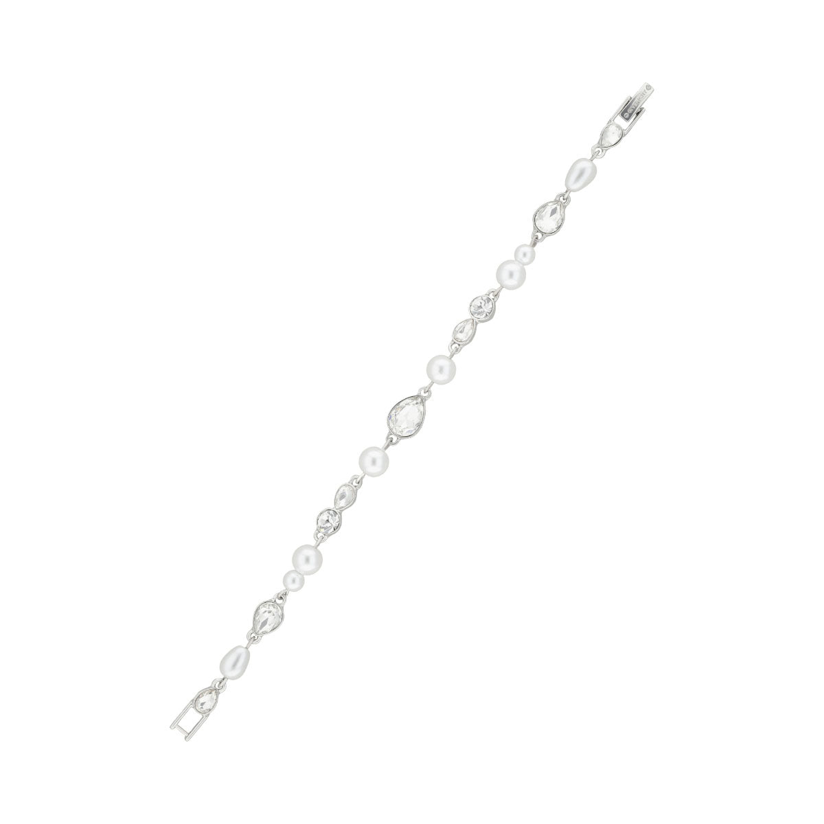 PULSERA GIVENCHY CULTURED PEARL PLATEADO