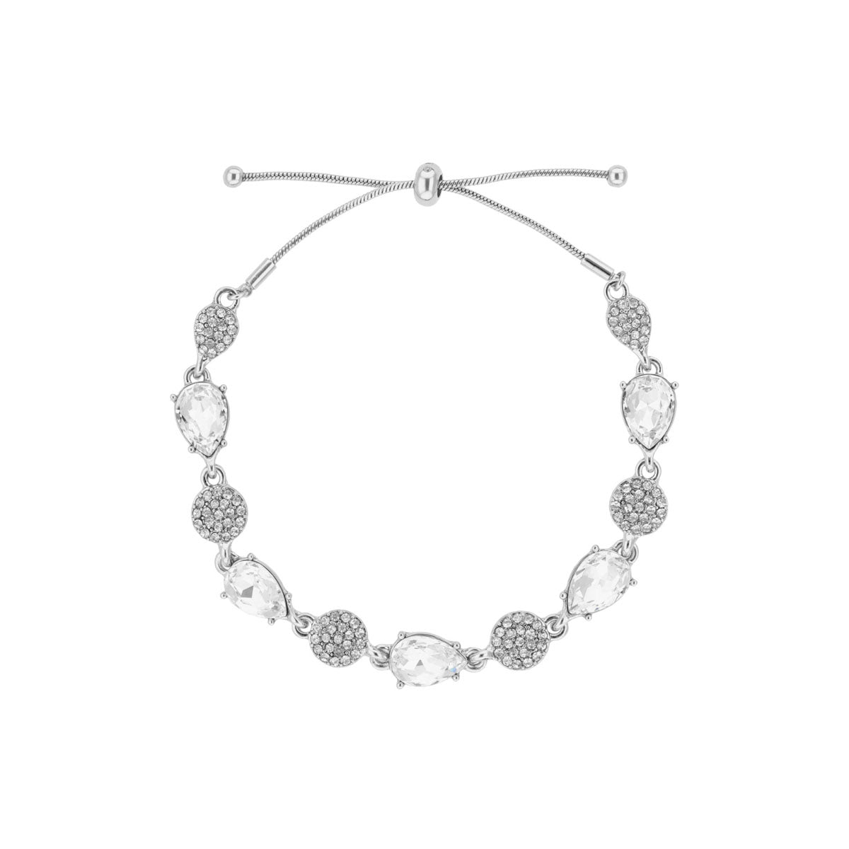 PULSERA GIVENCHY IVORY RUNWAY PLATEADO