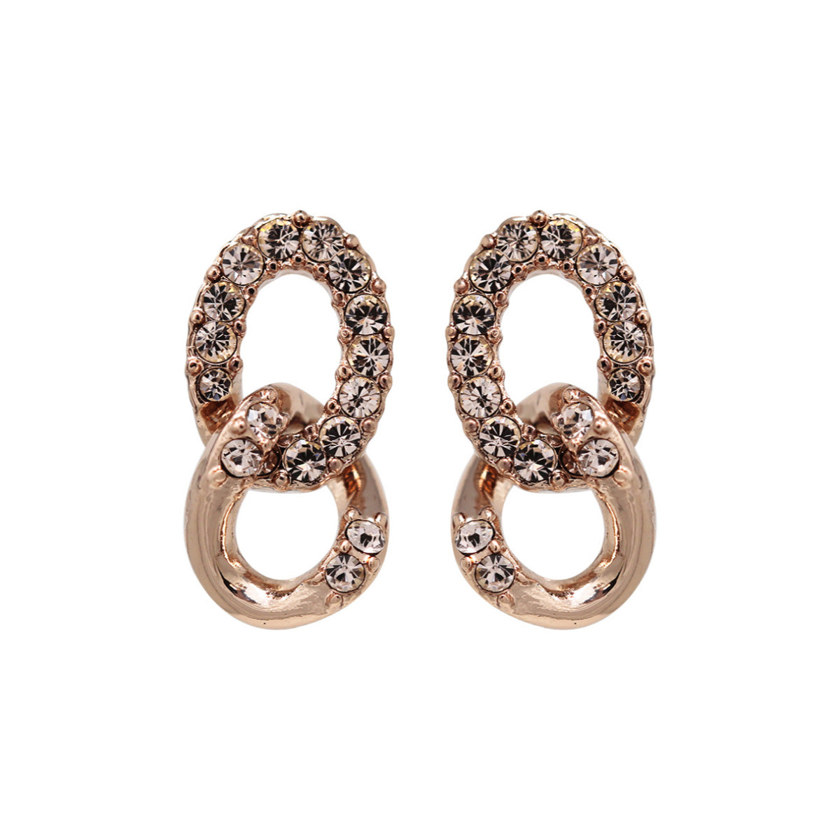 ARETES GIVENCHY KNOX ORO ROSA