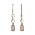 ARETES GIVENCHY OPALESCENT DORADO