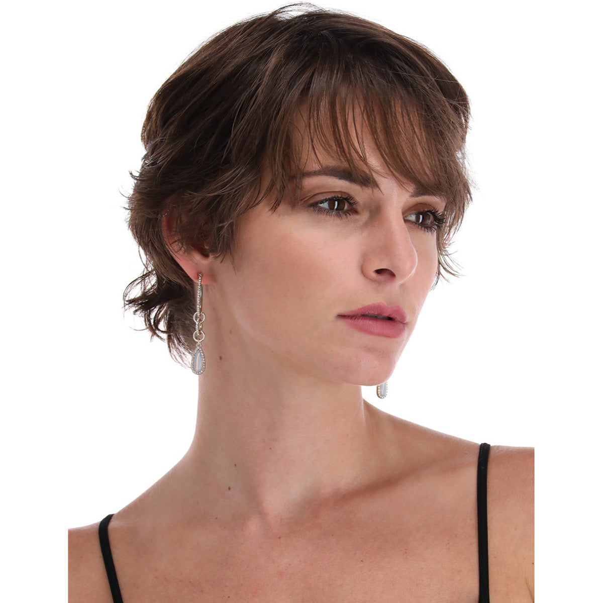 ARETES GIVENCHY OPALESCENT DORADO