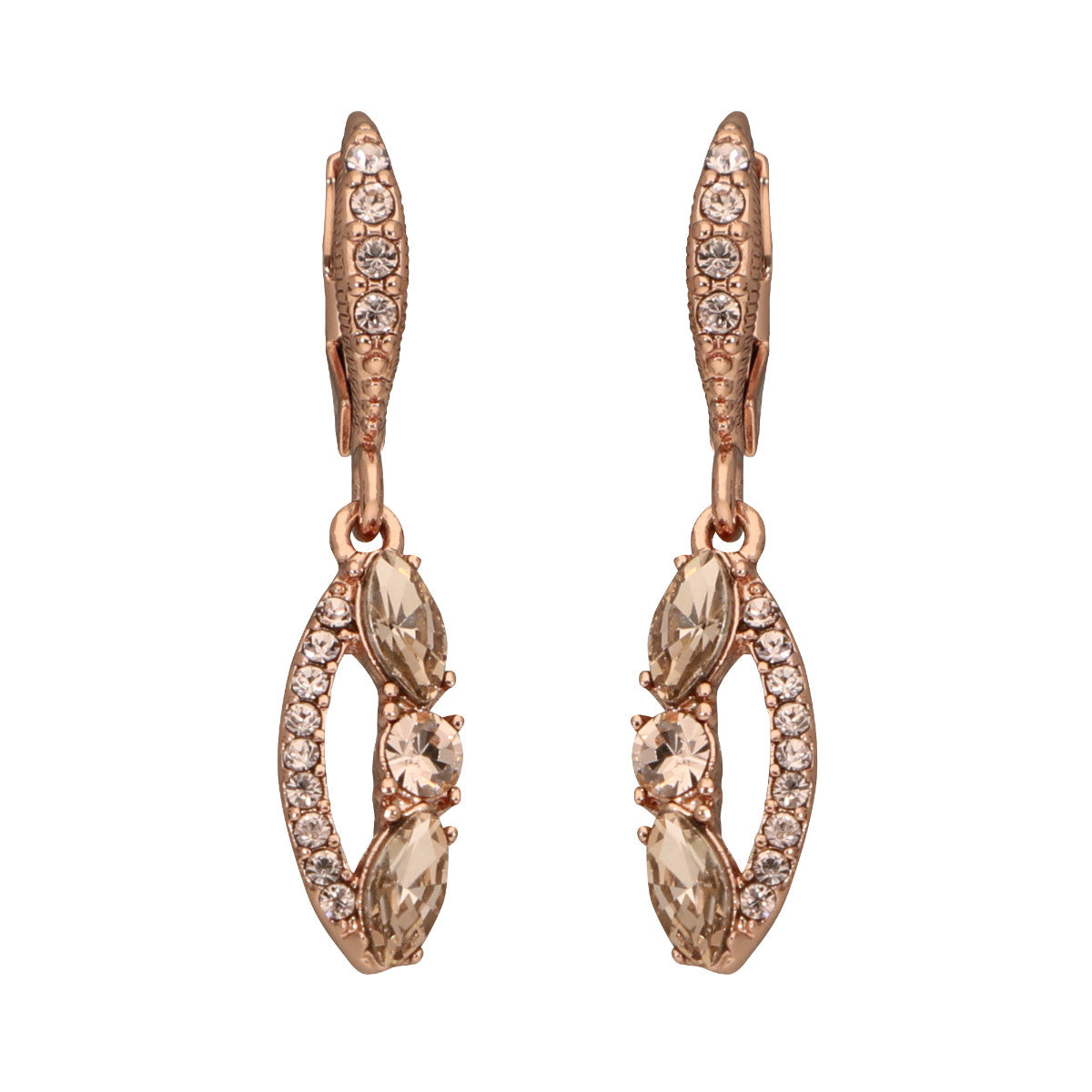 ARETES GIVENCHY VANITY FAIREST ORO ROSA