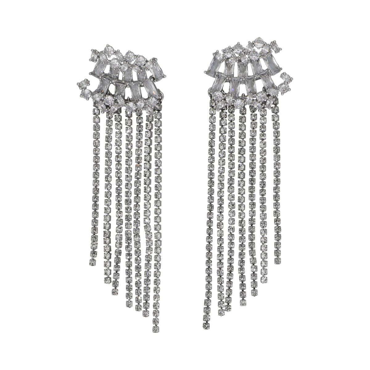 ARETES GIVENCHY SILENT STARS PLATA