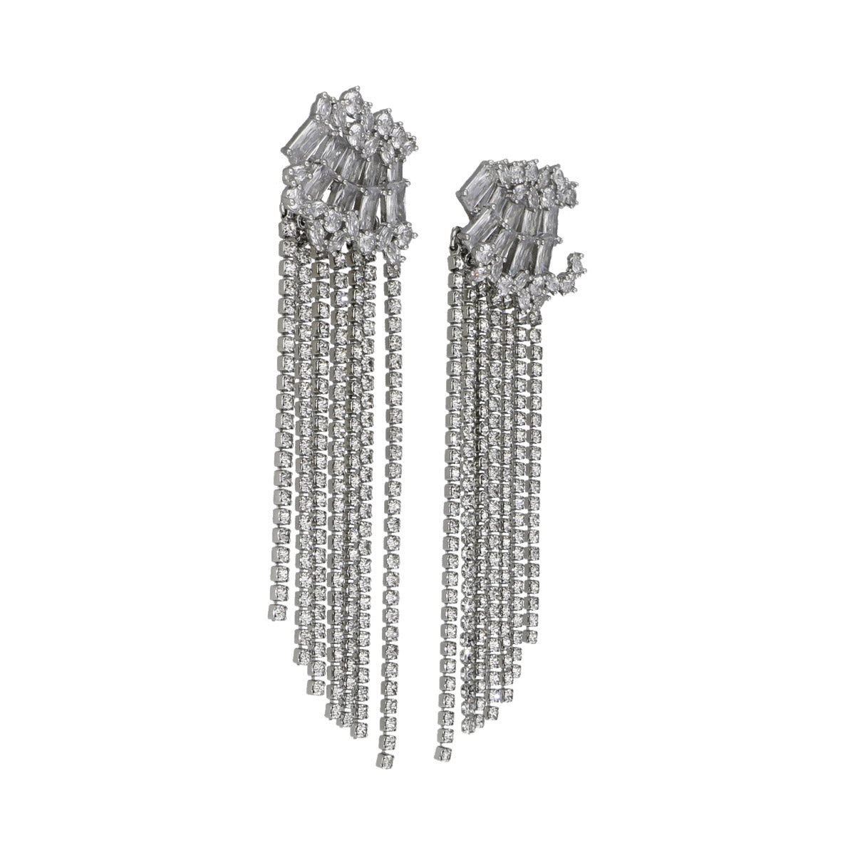 ARETES GIVENCHY SILENT STARS PLATA
