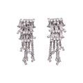 ARETES GIVENCHY SILENT STARS PLATA