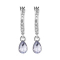 ARETES GIVENCHY HALSEY RECOLOR PLATA