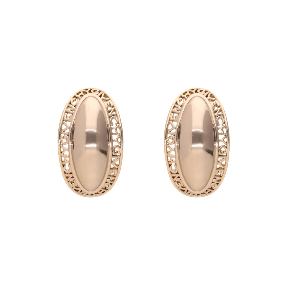 ARETES GIVENCHY LOGO LINKS DORADO