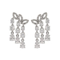 ARETES GIVENCHY CRYSTAL COUTURE PLATEDADO