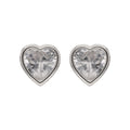 ARETES GIVENCHY HEAVENLY HEARTS PLATEDADO