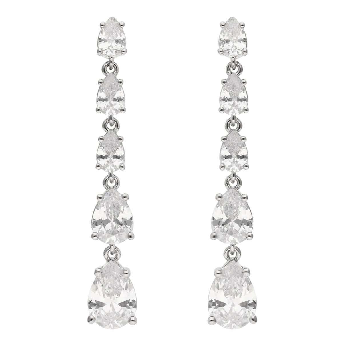ARETES GIVENCHY CRYSTAL COUTURE PLATEDADO