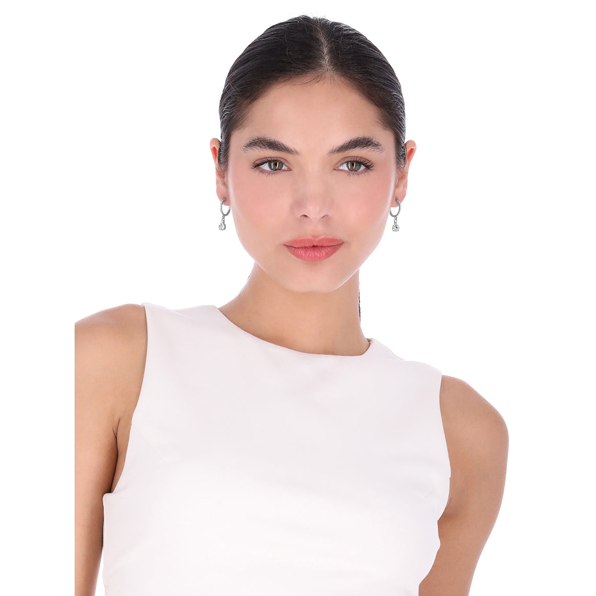 ARETES GIVENCHY DARLING DAYDREAM PLATEDADO
