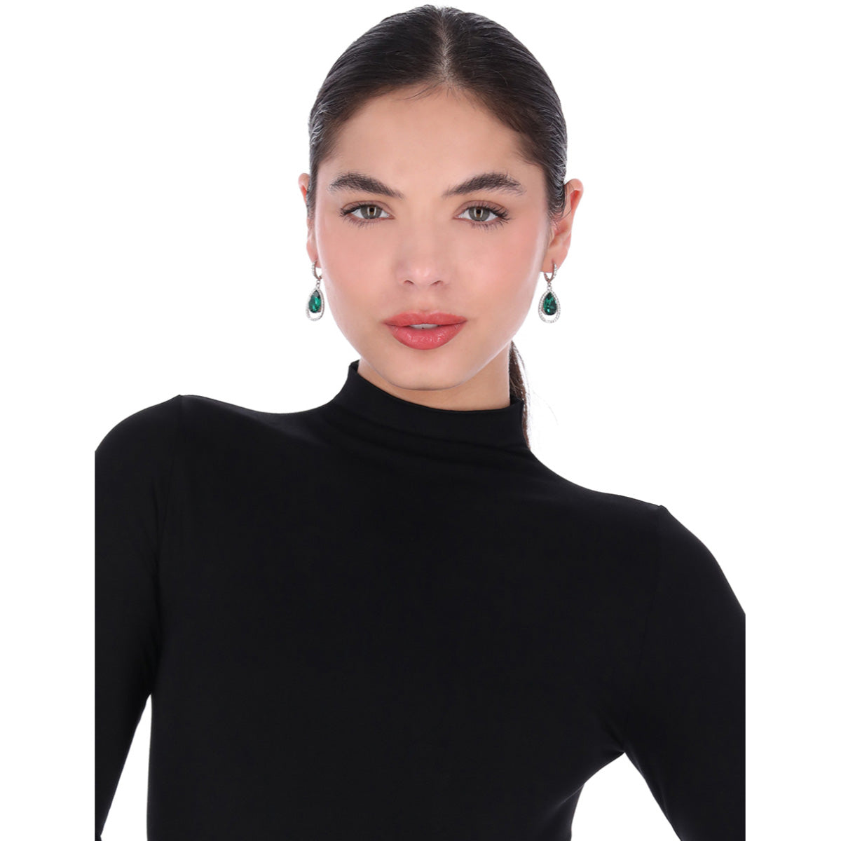 ARETES GIVENCHY BIG SPENDER F24 PLATEDADO