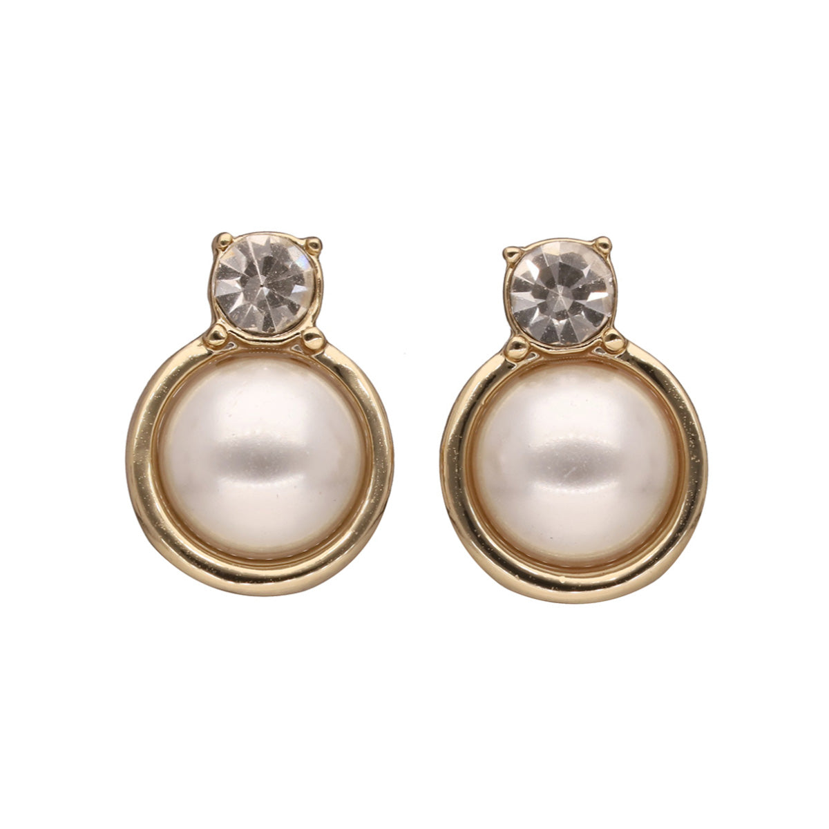 ARETES GIVENCHY SOMETHING PEARLED DORADO
