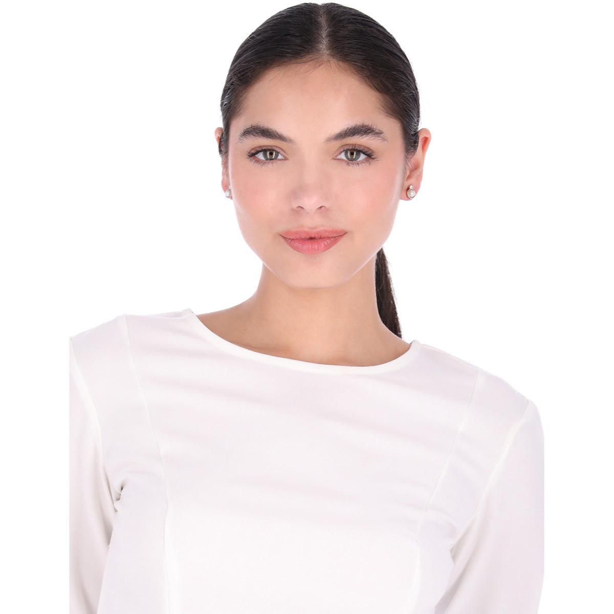 ARETES GIVENCHY SOMETHING PEARLED DORADO