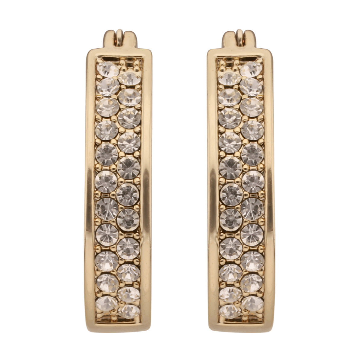 ARETES GIVENCHY DRIPPING IN PAVE DORADO