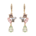 ARETES GIVENCHY GLASS SLIPPER DORADO