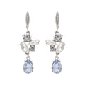 ARETES GIVENCHY GLASS SLIPPER PLATEADO