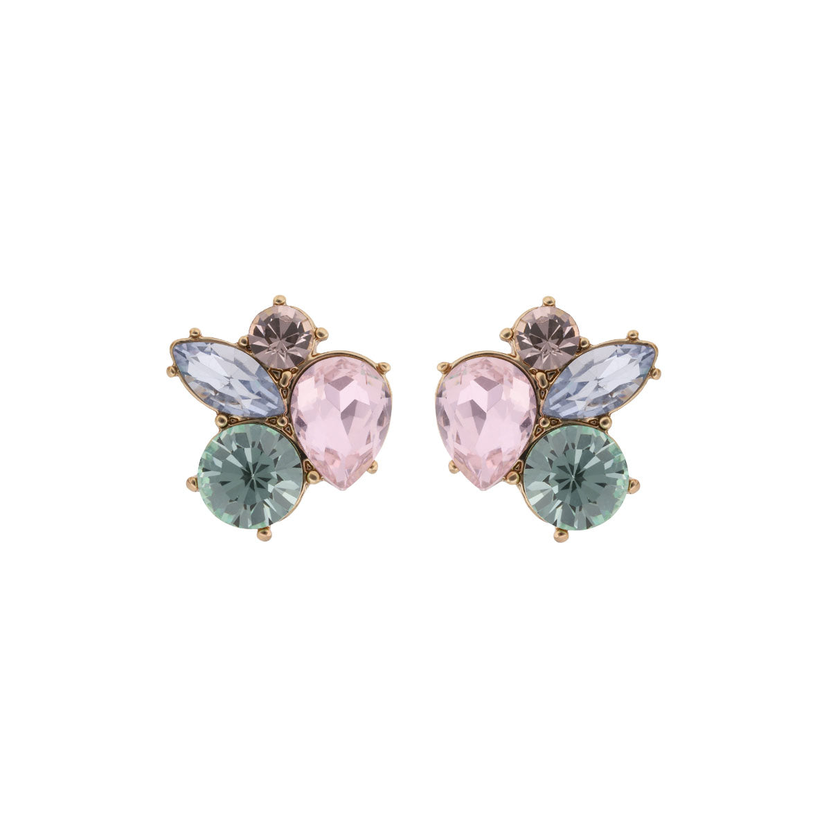 ARETES GIVENCHY GLASS SLIPPER DORADO