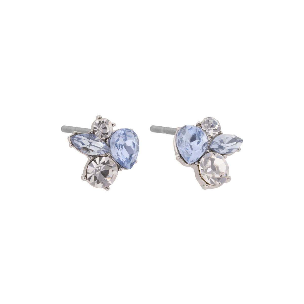ARETES GIVENCHY GLASS SLIPPER PLATEADO