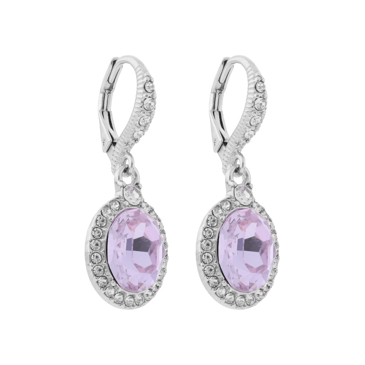 ARETES GIVENCHY ROYAL SHINE PLATEADO