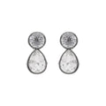 ARETES GIVENCHY CULTURED PEARL PLATEADO