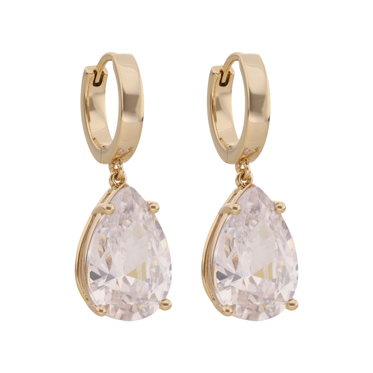 ARETES GIVENCHY CHAMPAGNE SILHOUETTE DORADO