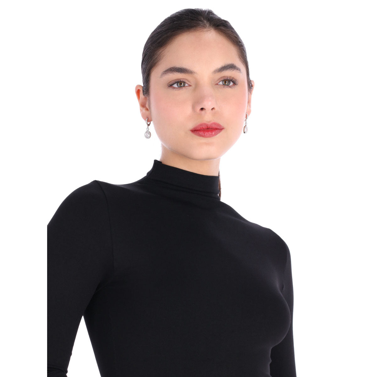 ARETES GIVENCHY GLAMOUR HOUR PLATEADO
